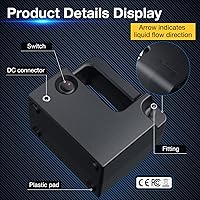 Vista 8 de Bomba de transferencia de aceite Bomba extractora de aceite de 12 V para cambio de aceite del motor, bomba de transferencia de fluido autocebante