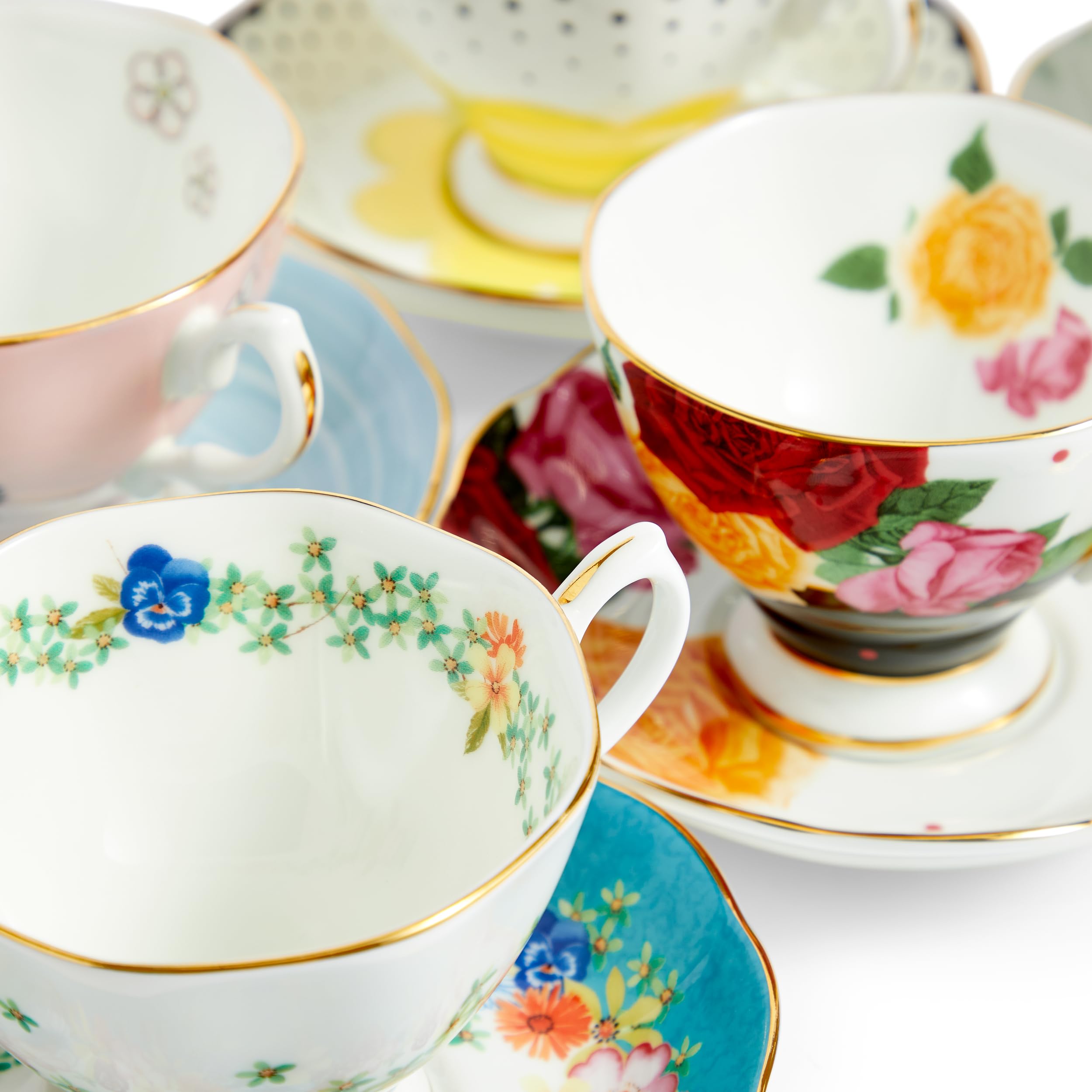 Royal Albert Gold 1072632 Teaset, Fine Bone China
