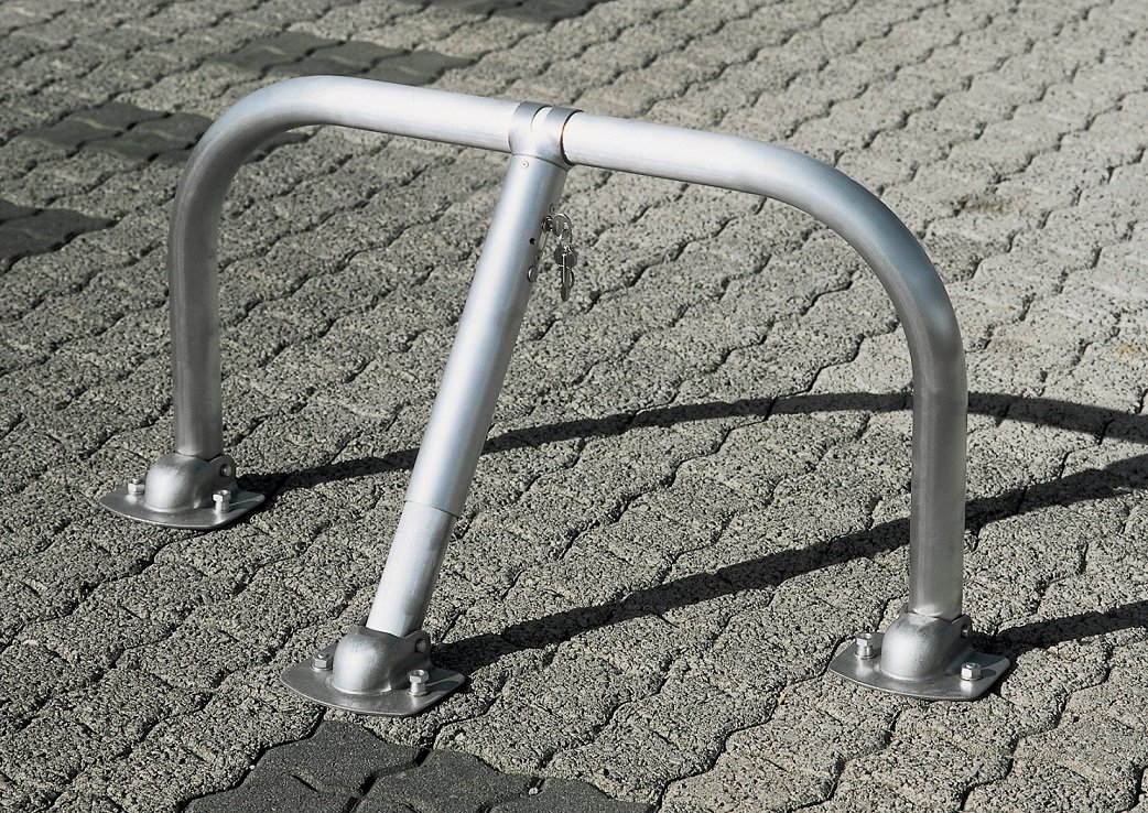 Entrebâilleur tUB1000 mannus parking, parkplatzabsperrung-acier galvanisé-largeur : 85 cm-h : 45,50 cm-fabriqué en autriche-österr. produit de qualité
