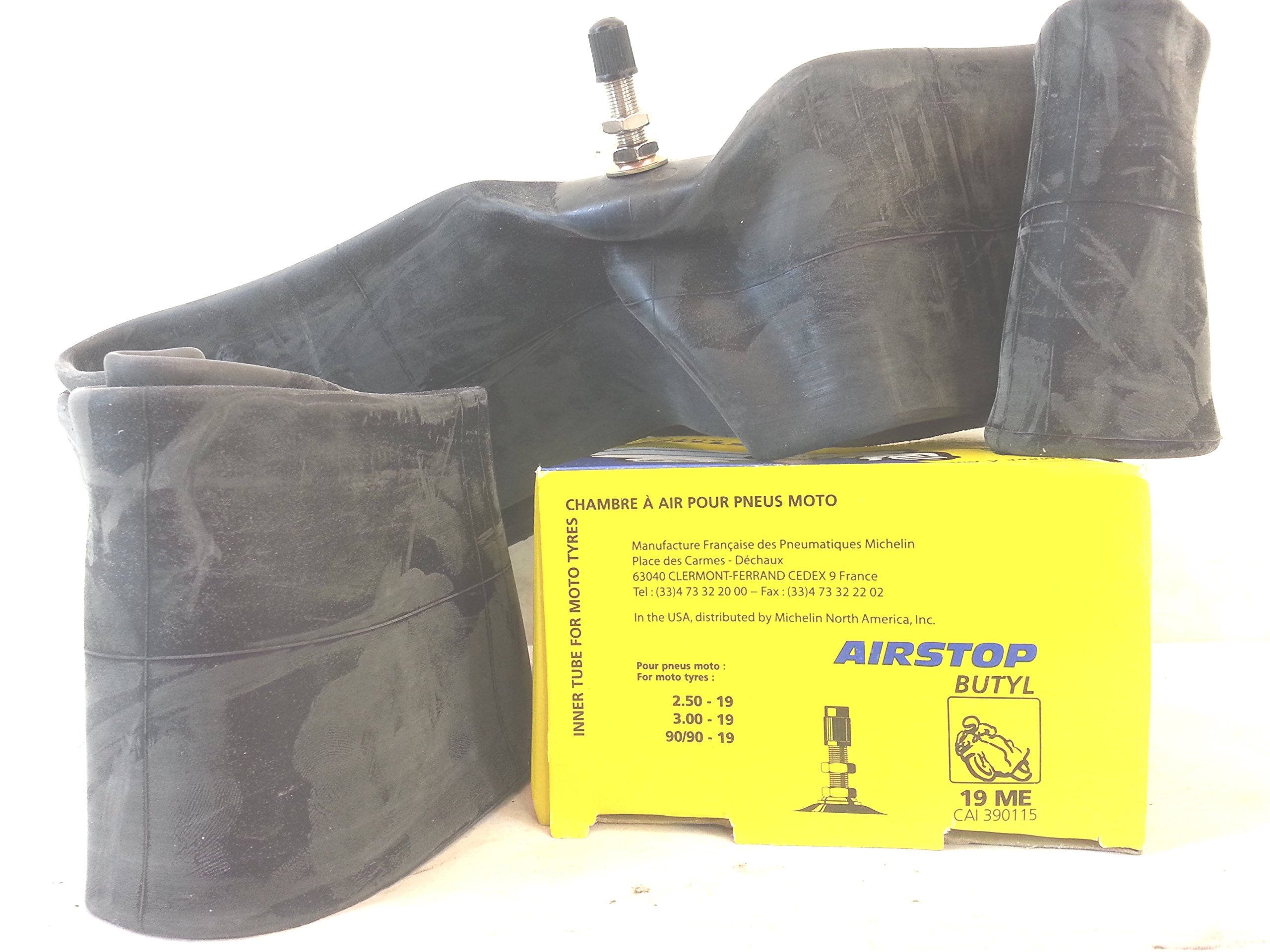 Camera D'aria Per Moto - Misure 2.50-19, 3.00-19, 90/90-19, Valvola TR4 In Metallo Argento - Foto 11