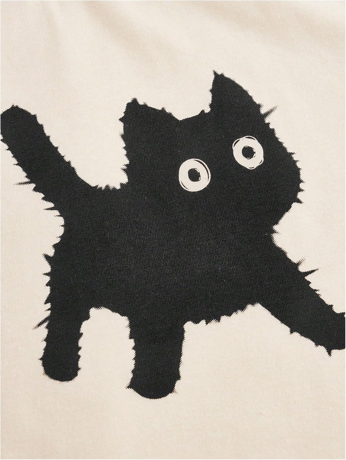 Verdusa Women's Graphic Tees Y2K Crop Tops Round Neck Short Sleeve T-Shirts Summer Top - Image 3