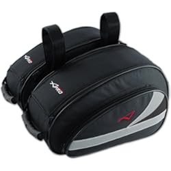 Maleta Moto Honda Sh 125 A-Pro Pareja Bolsas Side Alforjas Moto Sport Touring Cordura Impermeable Negro