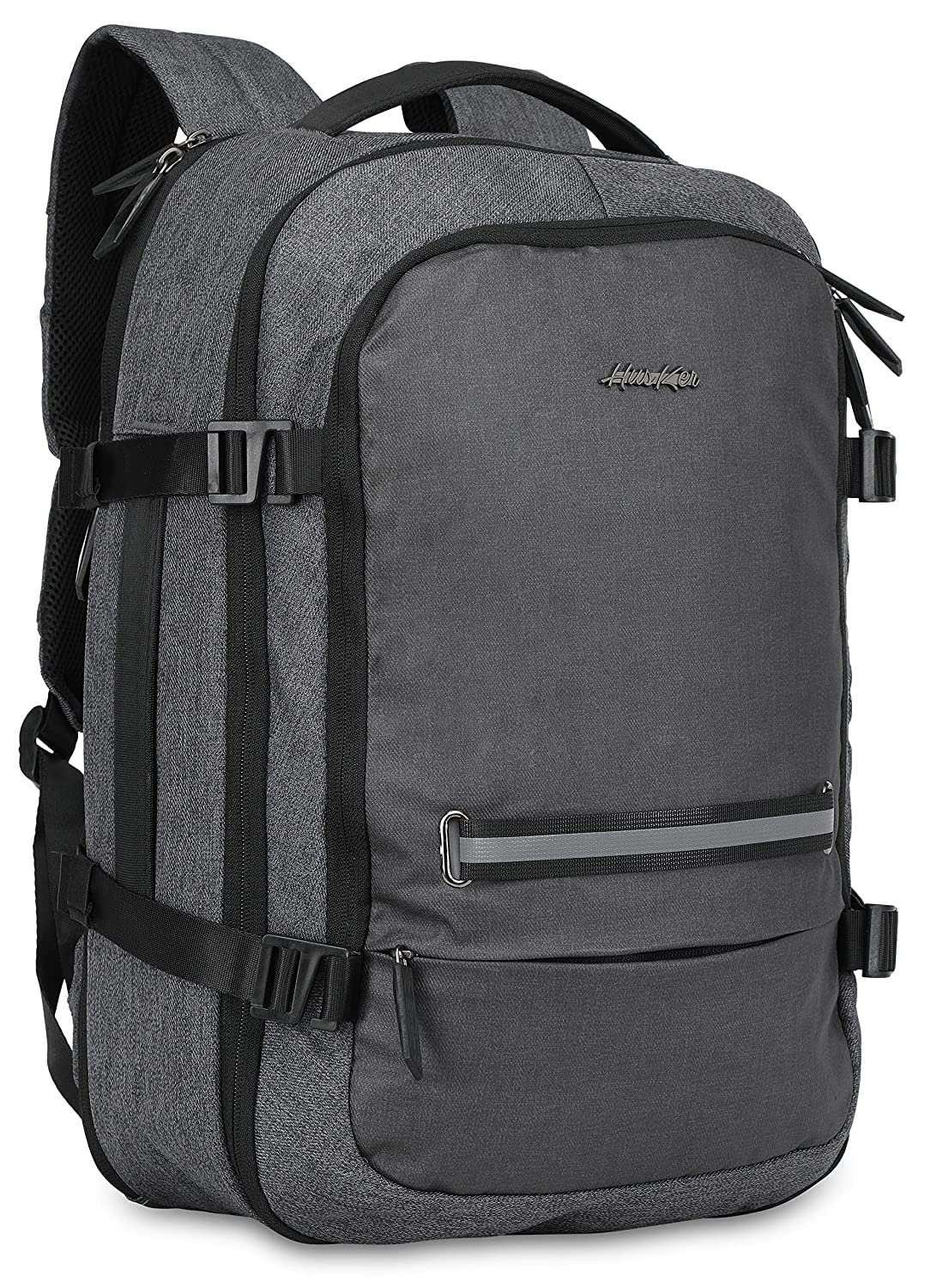HUSKER 23Litres-40Litres Trail-Walker Luggage Travel Backpack With Laptop Compartment - Grey (B07V6YJ1KG) Amazon Price History, Amazon Price Tracker