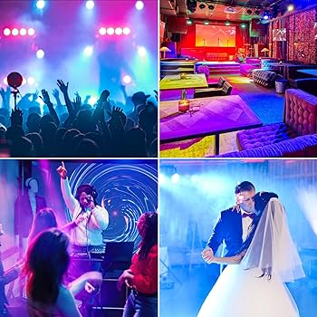 Amazon.co.jp: ZonQoonz 135W 9LED ステージライト RGBW(赤・緑・青