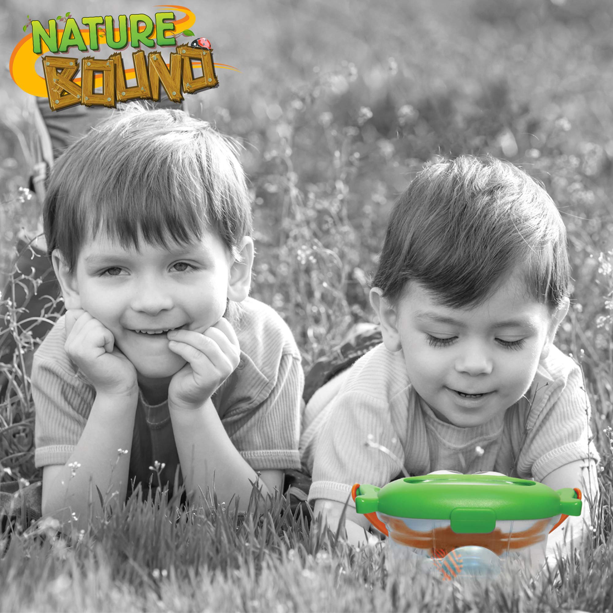 Nature Bound Critter Box Bug Catcher for Kids, Insect Container for Backyard Exploration, for Boy or Girl Toddler Ages 3 +, Green - Image 5