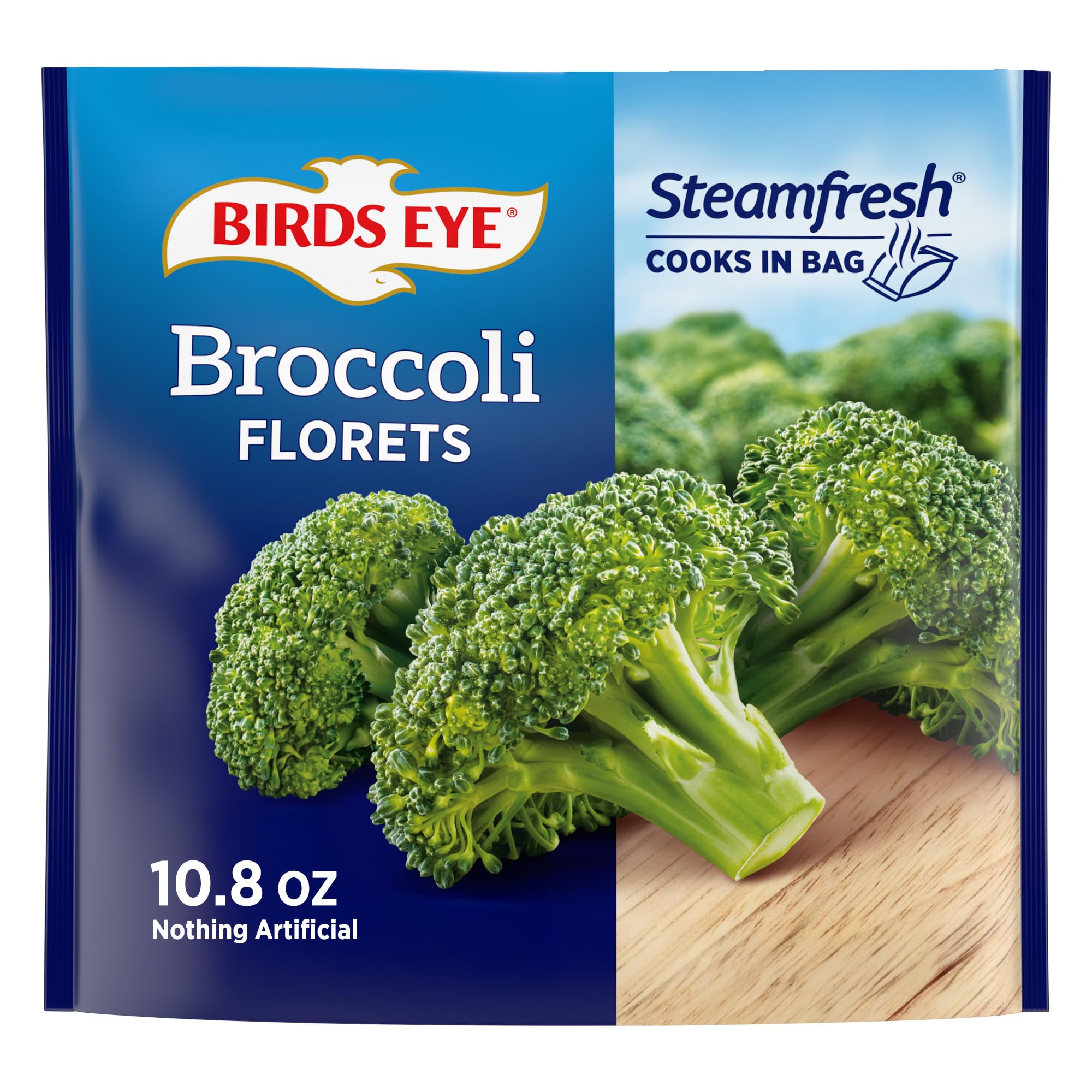 Birds Eye Steamfresh Broccoli Florets Frozen Vegetable 10 8 OZ