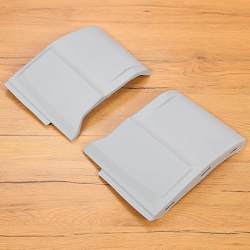 Miniatura 9 de HECASA Juego de rellenos de parachoques delantero compatible con Cadillac Eldorado 1973-1974 pintado gris ABS rellenos de parachoques de plástico