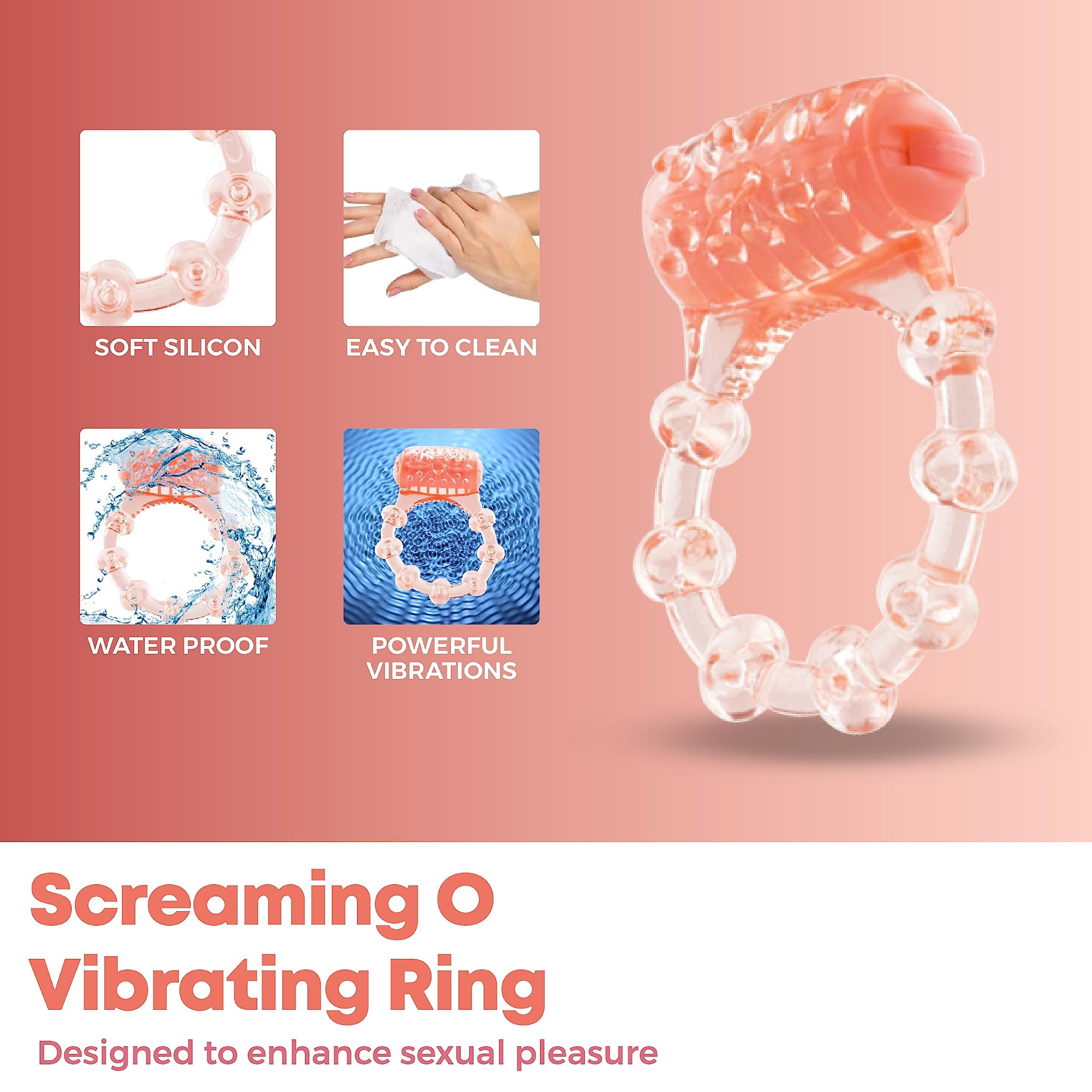 Amazon.com: Screaming O Vibrating Ring 10-Pack Disposable Vibrating Penis Rings, Mutual Pleasure Enhancers for Couples, Travel-Friendly, Body-Safe Silicone : Health & Household Amazon.com: Screaming O Vibrating Ring 10-Pack Disposable Vibrating Penis Rings, Mutual Pleasure Enhancers for Couples, Travel-Friendly, Body-Safe Silicone : Health & Household