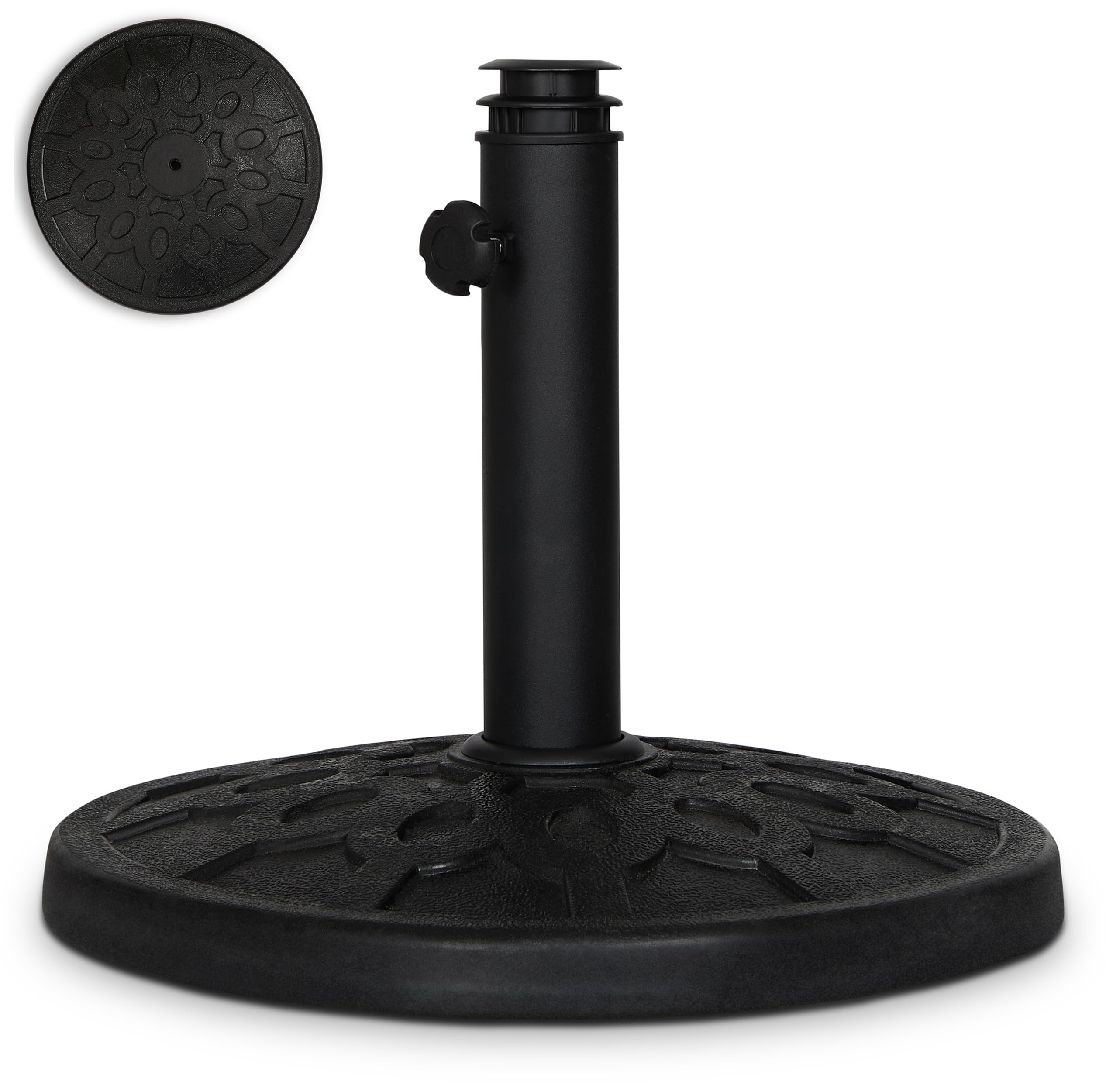Backyard Expressions 20 lb Round Patio Umbrella Base