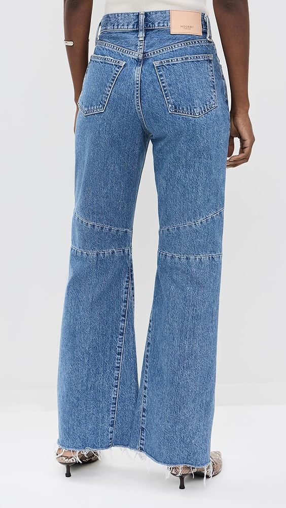 MOUSSY VINTAGE Women's MV Riviera Switching Flare Jeans