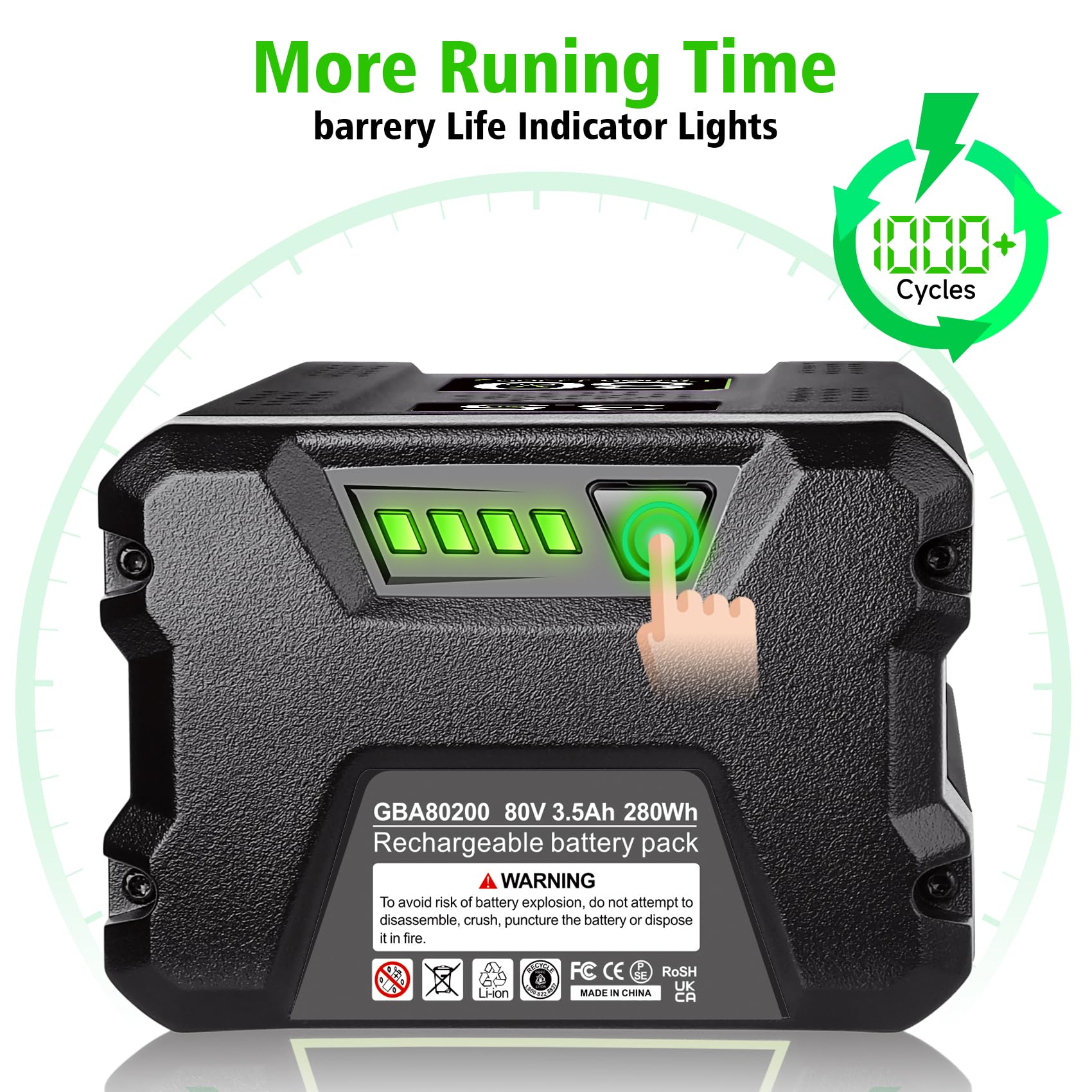 Ridgid 18-Volt 2.0 Ah Lithium-Ion Battery - 2 Pack (Model# AC8400802P)