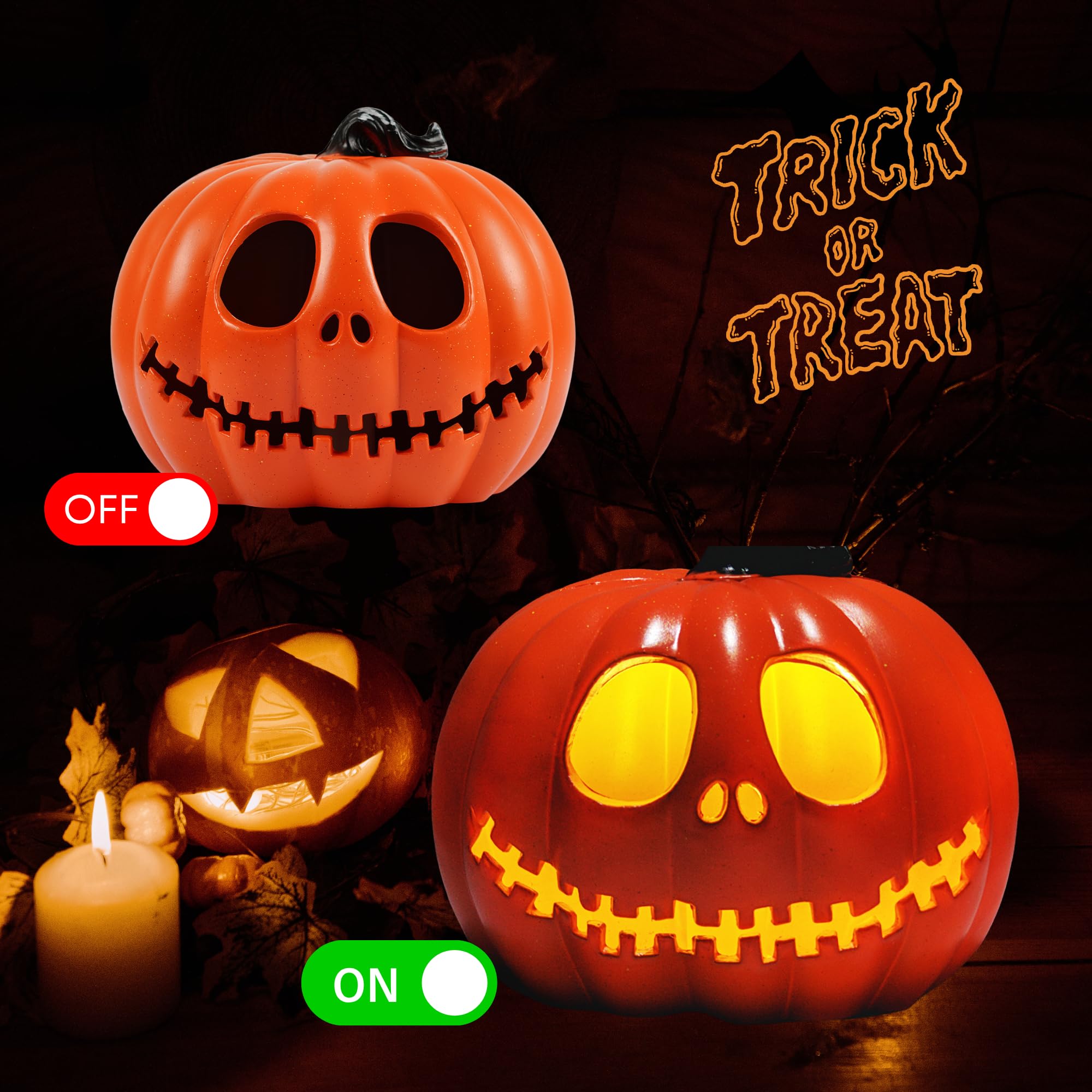 Amazon.co.jp: ハロウィンデコレーション用ハロウィンパンプキン