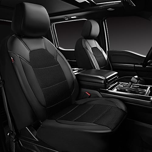 Miniatura 9 de CAR PASS Fundas de asiento de cuero, transpirables, universales, para asiento de automóvil, para mujeres lindas, esponja compuesta de 0.197 pulgadas