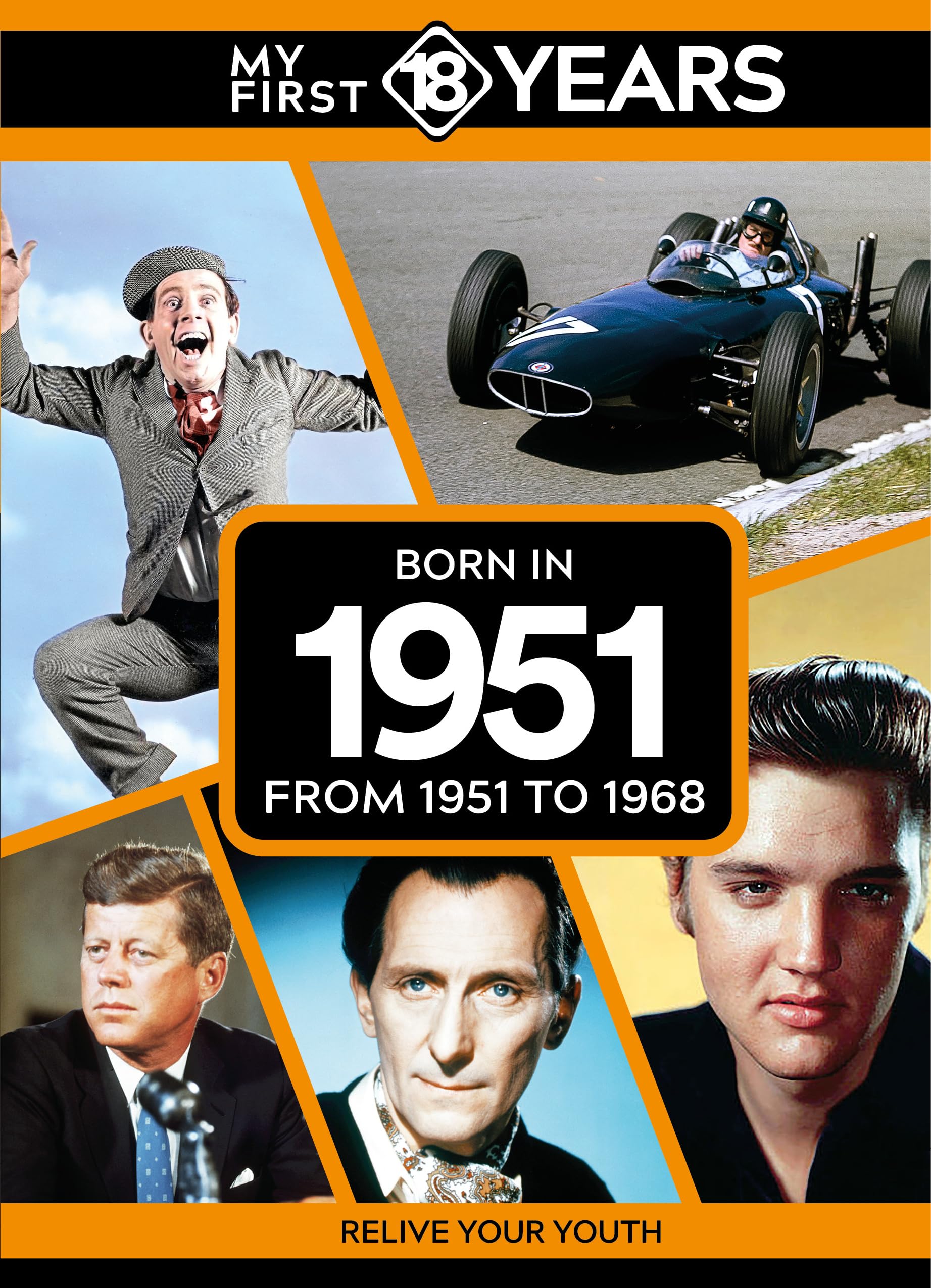 My First 18 Years  Born in 1951 by TDM Publishing HARDBACK 9789493317604