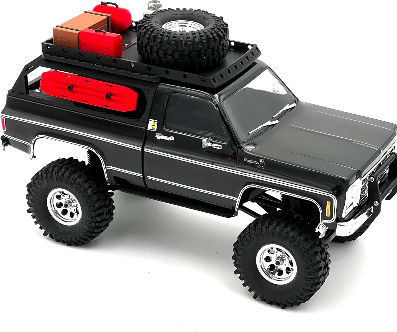 Generic Roof Rack Upgrades for Trx4m K10 High Trail Accessories and Parts 1/18 Scale