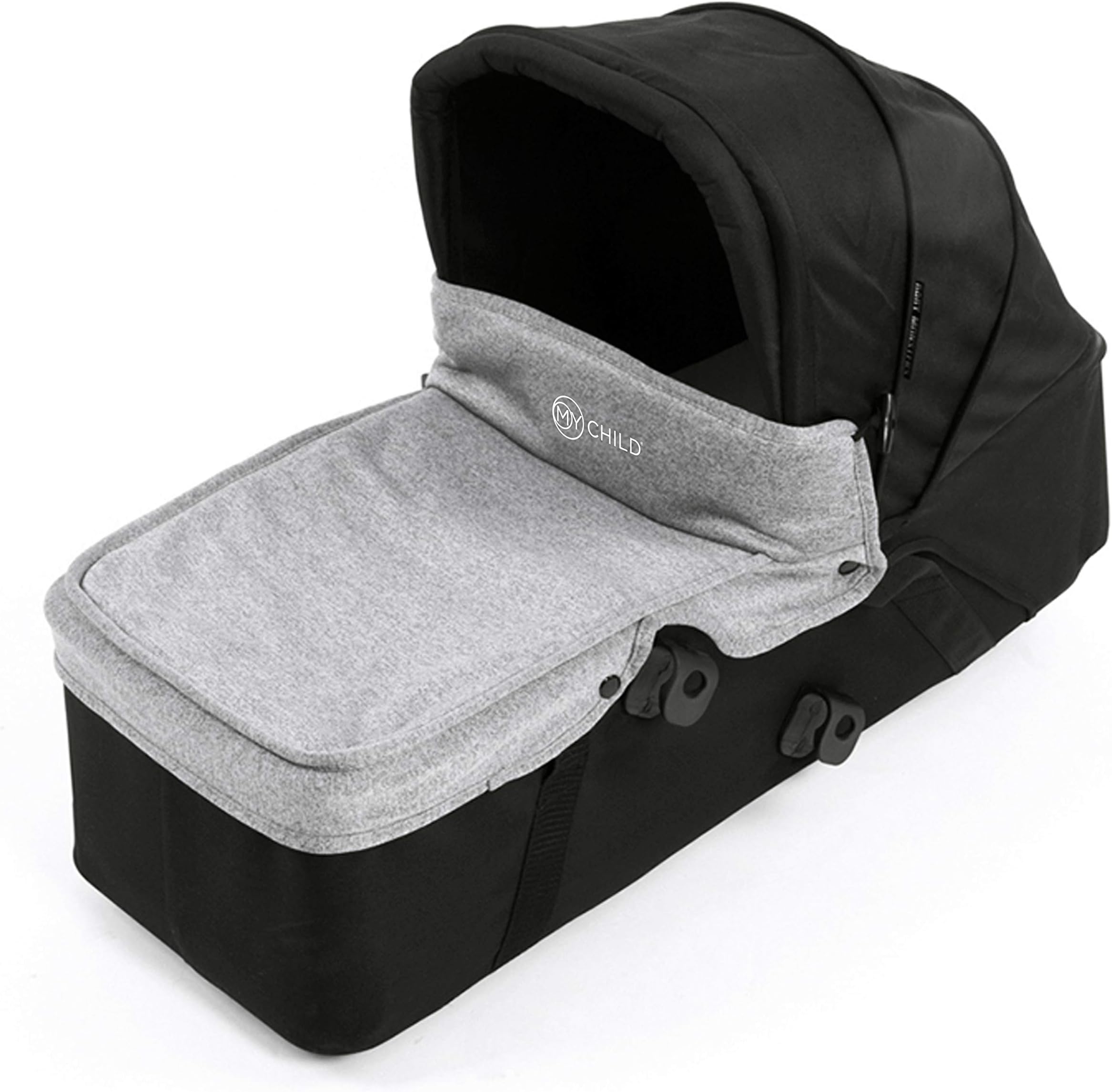 My Child Easy Twin Main Carrycot, Grey