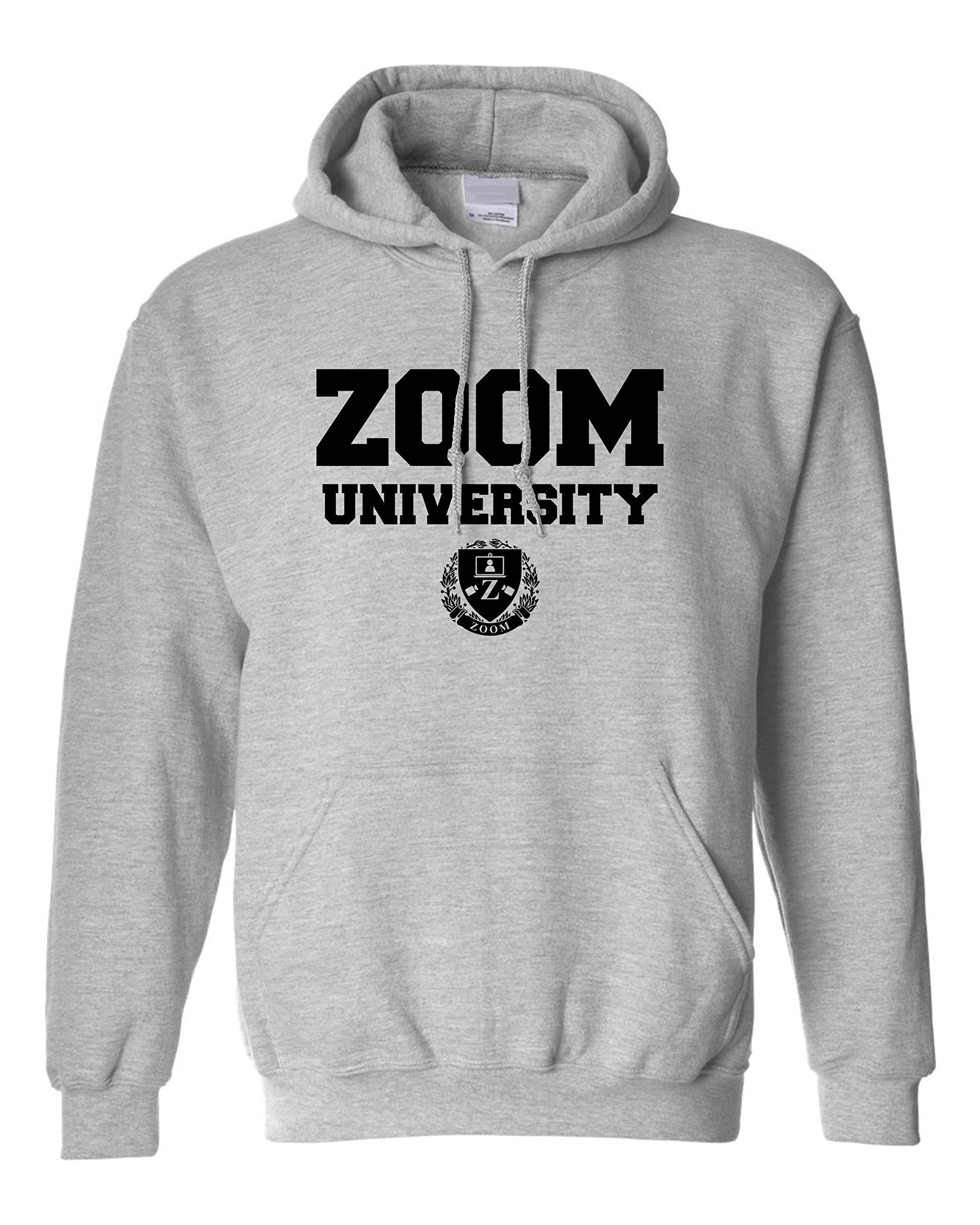 Squatch King Threads Zoom University Adult Sweatshirt Hoodie