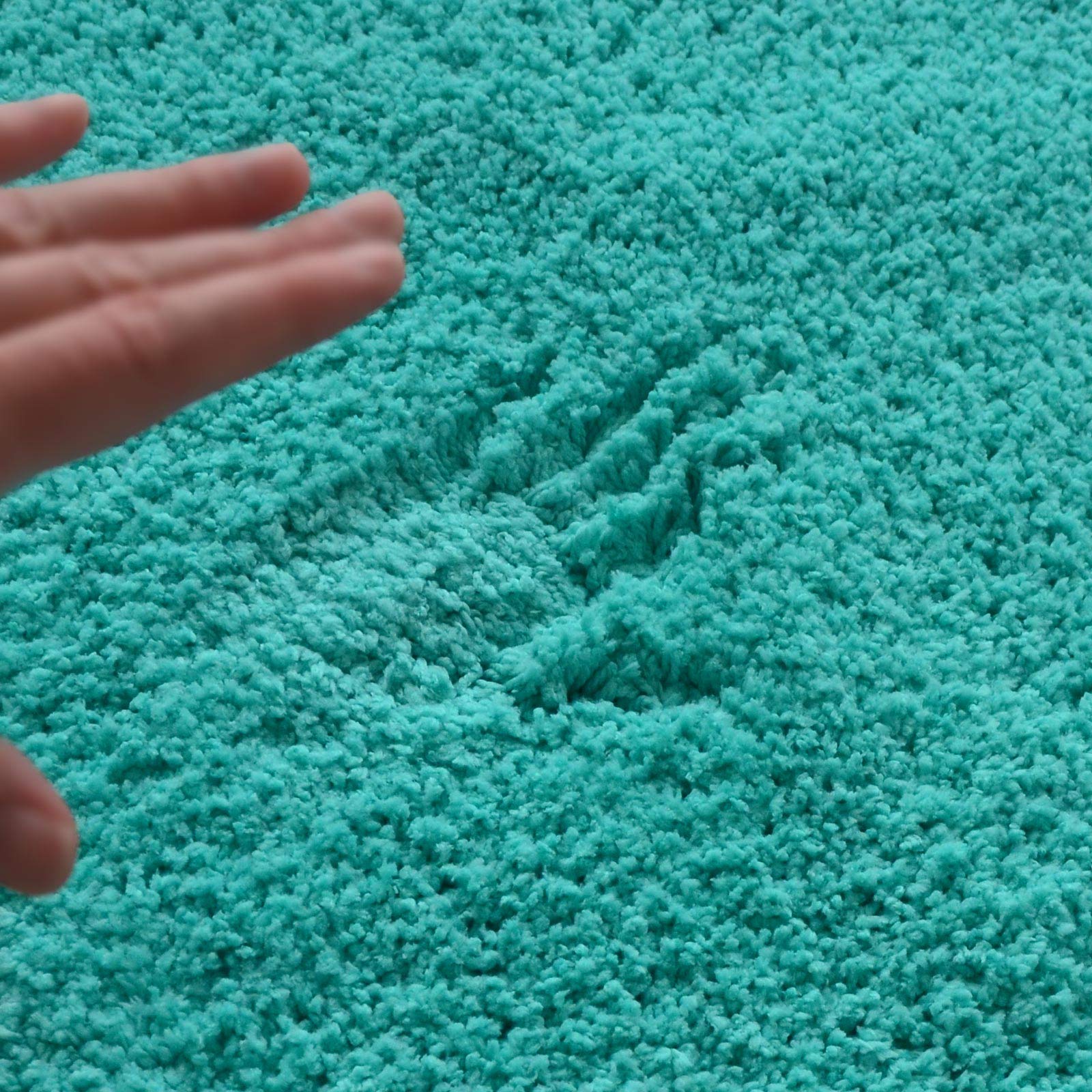 casa pura hoogpolige badmat Sky Soft | zacht, pluizig badkamertapijt in Shaggy look | antislip wasbare badmat | getest op schadelijke stoffen | 16 kleuren in 6 maten (60 x 100 cm, zilvergrijs