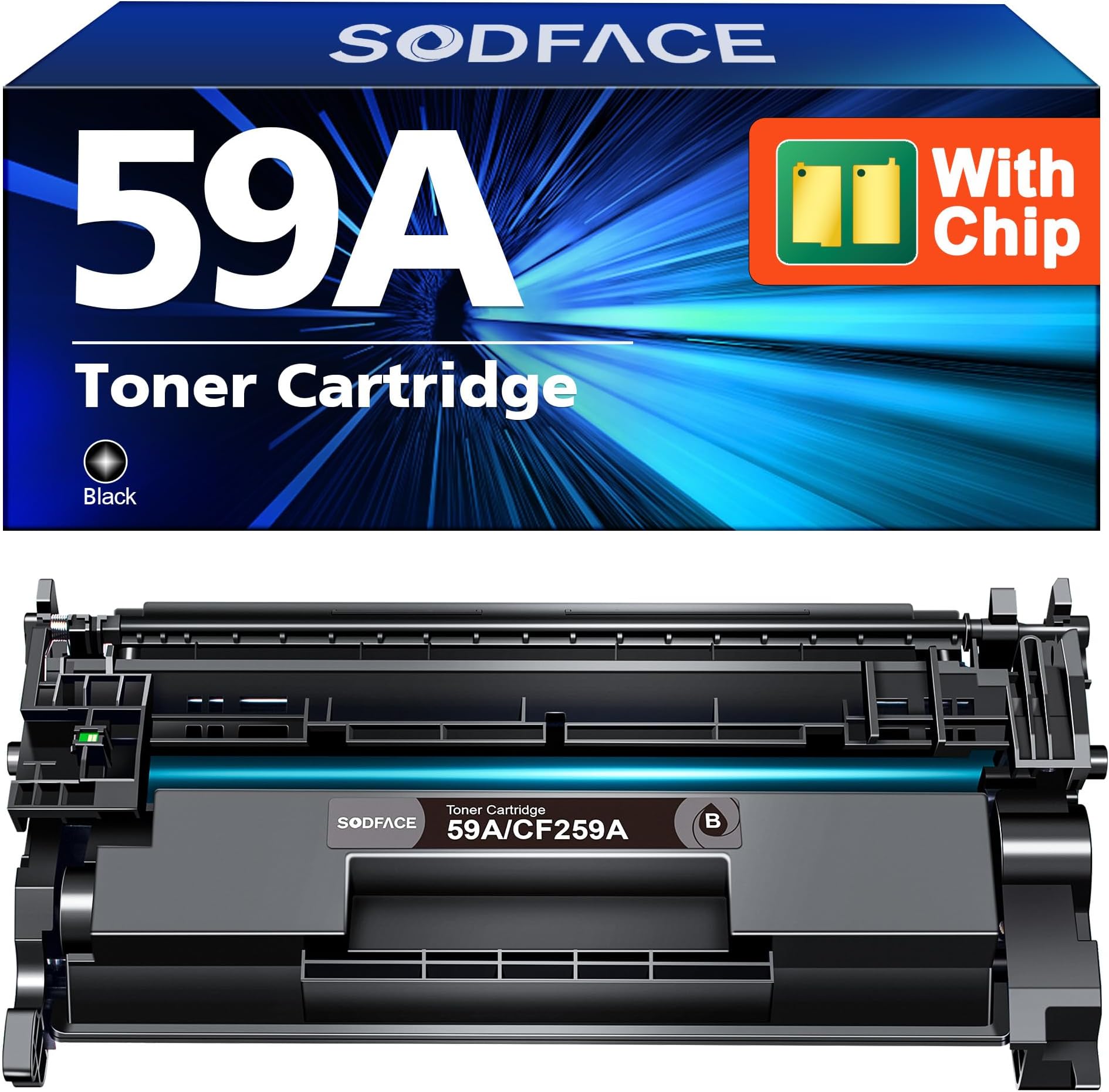 BeOne 1X 59A CF259A 59X CF259X Cartouche de Toner Compatibles pour Laserjet Pro M404 M404n