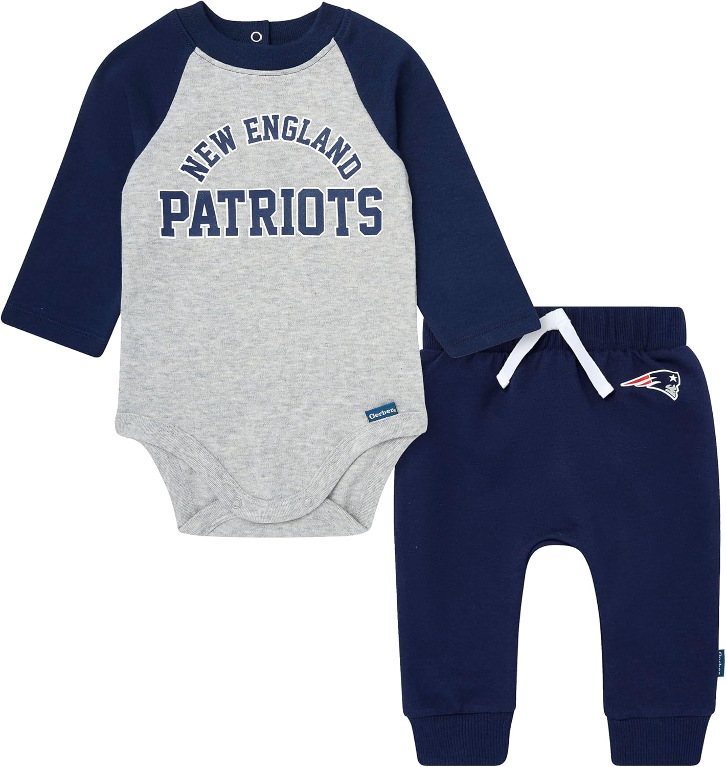 Gerber NFL unisex-baby Nfl Onesie Bodysuit and Jogger Set