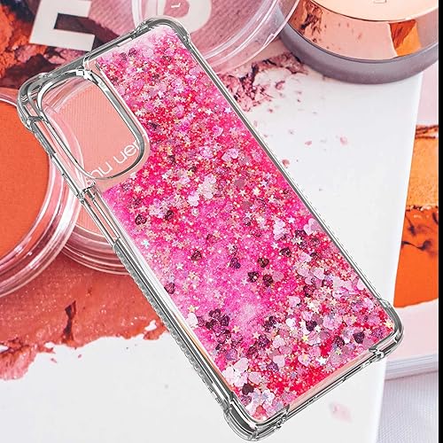 Miniatura 7 de Funda protectora brillante con purpurina para Motorola Moto G Stylus 5G 2022, de silicona suave y líquida, TPU a prueba de golpes, compatible con