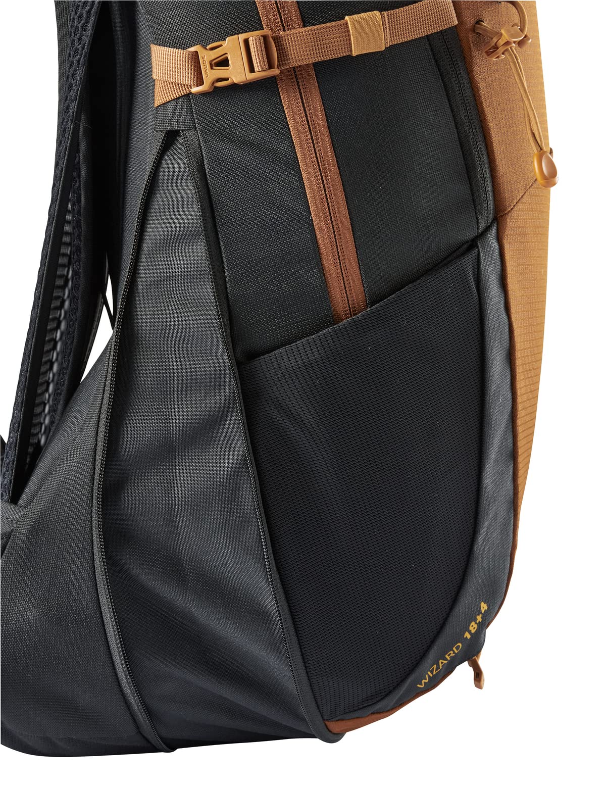 VAUDE Wizard 18+4 Wanderrucksack - Anpassbar, Belüftet & Umweltfreundlich | Aeroflex Control-Tragesystem | Shifting Back Length-System | Nachhaltig aus Recycling-Materialien | Wasserabweisend
