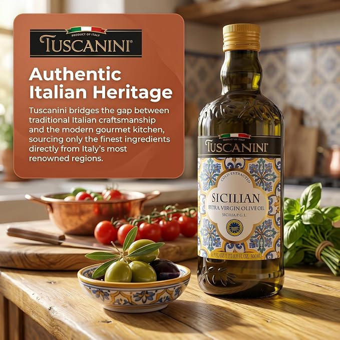 Aceite de oliva extra virgen de Sicilia 16.9 oz, de Italia, prensado en frío miniatura 6