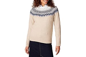 Women's Fair Isle Soft-Touch Novelty Sweater