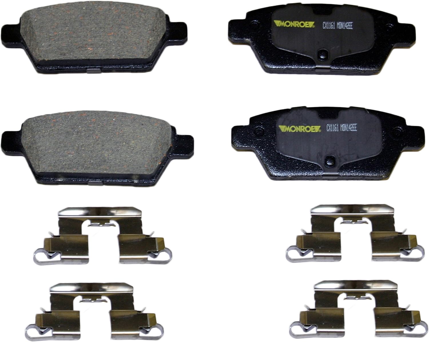 Monroe CX1161 Total Solution Ceramic Brake Pad Automotive