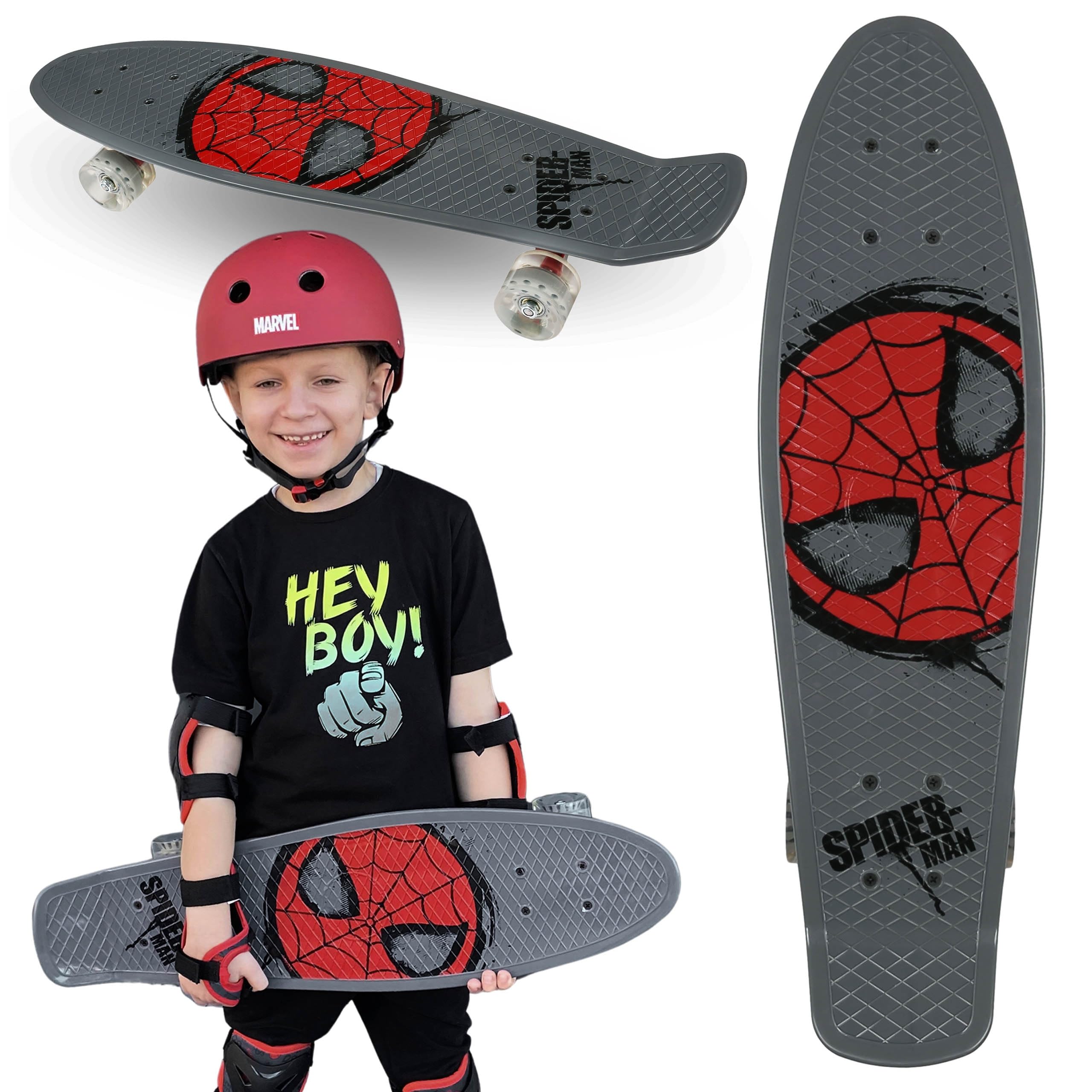 Planche à roulettes pour Enfants FISZKA 55cm, antidérapante, légère, Stable jusqu'à 50 kg.
