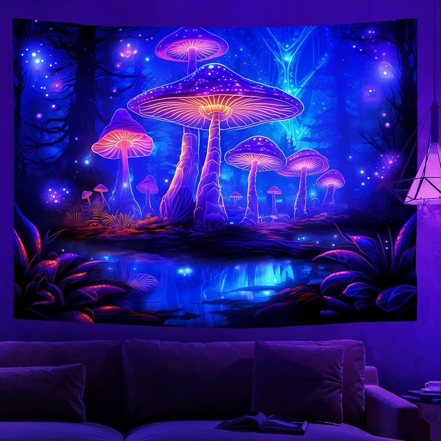 生命の木　タペストリー　ブラックライト対応 Amazon.co.jp: FORATER 生命の木タペストリー 壁掛け 太陽 月 星