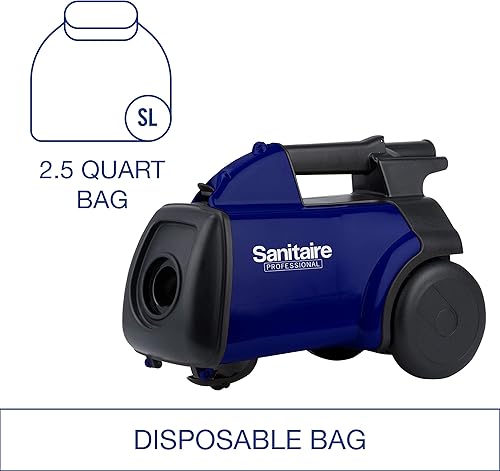 Miniatura 4 de Sanitaire Profesional Compact Canister Aspiradora, SL3681A Azul, negro