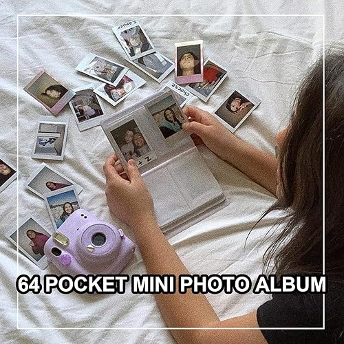 Miniatura 5 de CAIYOULE Kit de accesorios para cámara instantánea Fujifilm Instax Mini 11 accesorio de cámara de película instantánea incluye funda protectora,