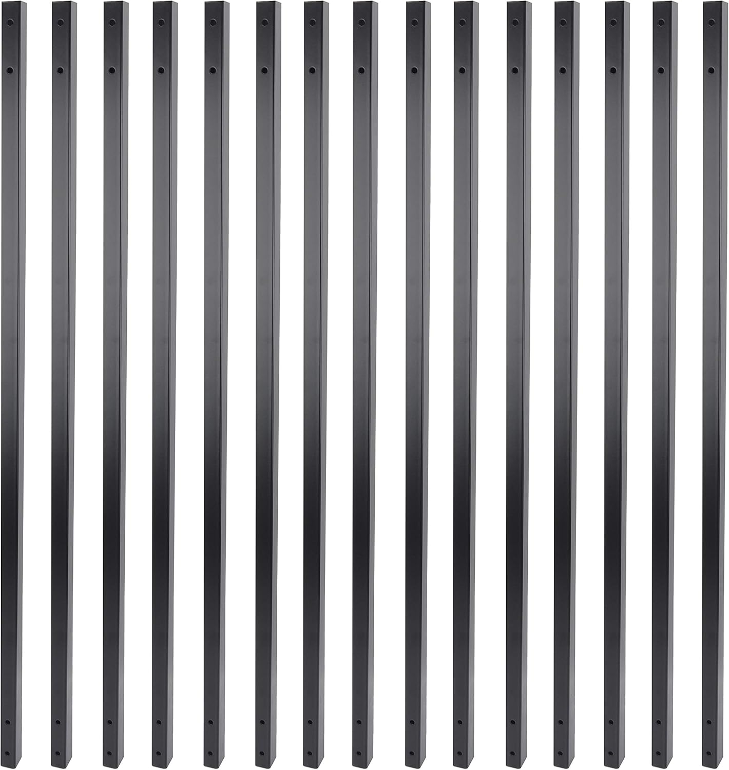 42 in Myard Estate Hollow Aluminum Balusters (25-pack) with Screws
