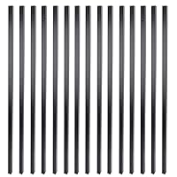 Vista 12 de Myard - Balaustres de hierro de alta resistencia de 32-1/4 pulgadas para muebles de barandilla de cubierta con tornillos para cercado de barandilla