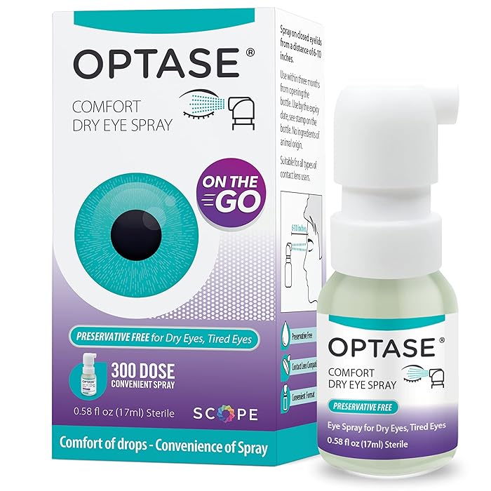 Buy OPTASE Comfort Dry Eye Spray Eye Spray for Dry Eyes