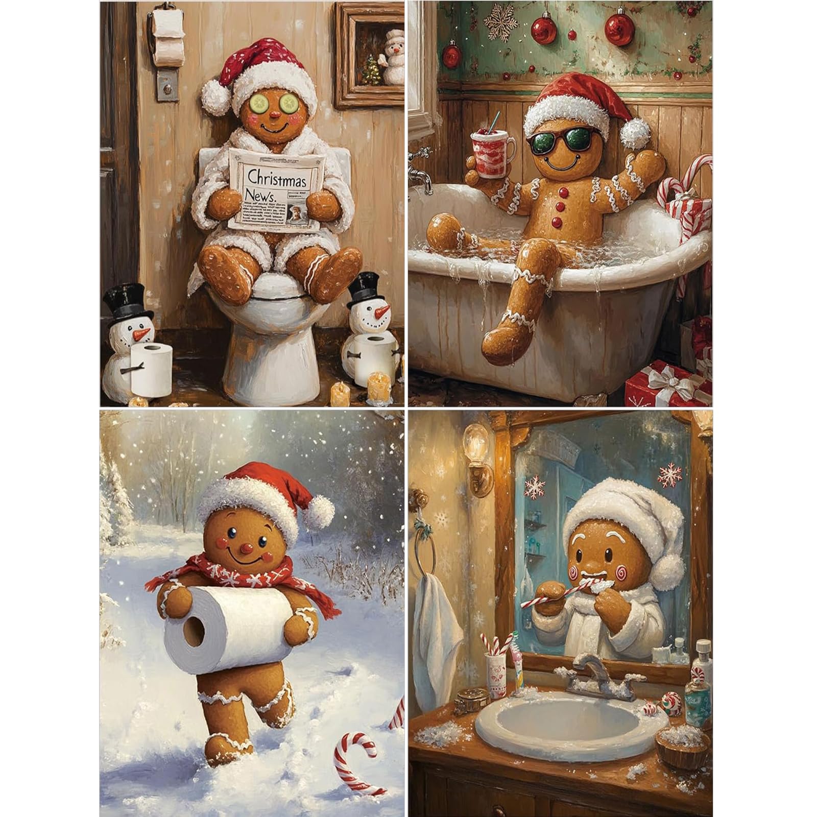 Christmas Diamond Art Kits - Beginner Diamond Painting -19