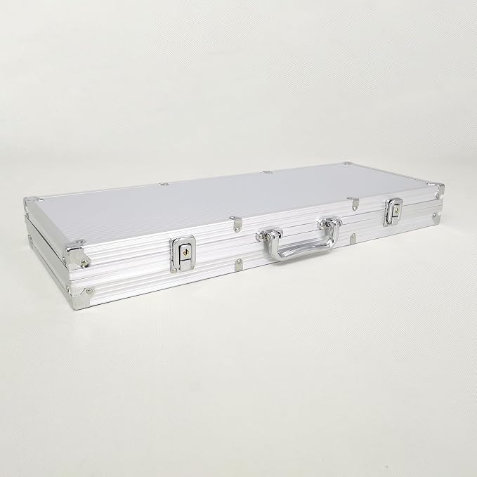 Set poker 500 fichas con maletín aluminio y 2 barajas miniatura 6