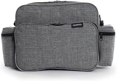 Hopkins Medical Products Bolsa de hombro antimicrobiana para la salud en el hogar, ligera y duradera, amplio almacenamiento, construcción