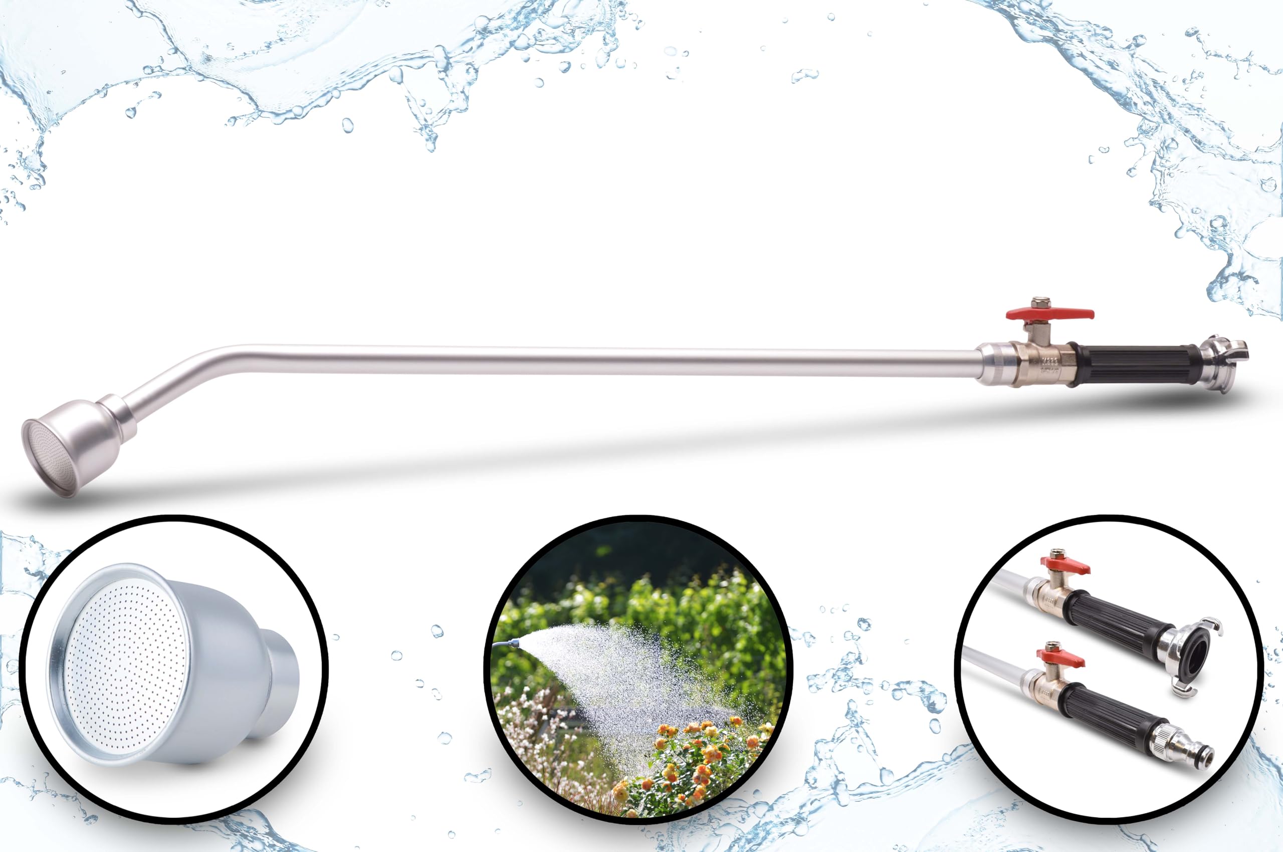 Grüner & Co. GmbH CALEIDO GRK Arrosoir avec système d'embrayage GEKA Longueur 85 cm