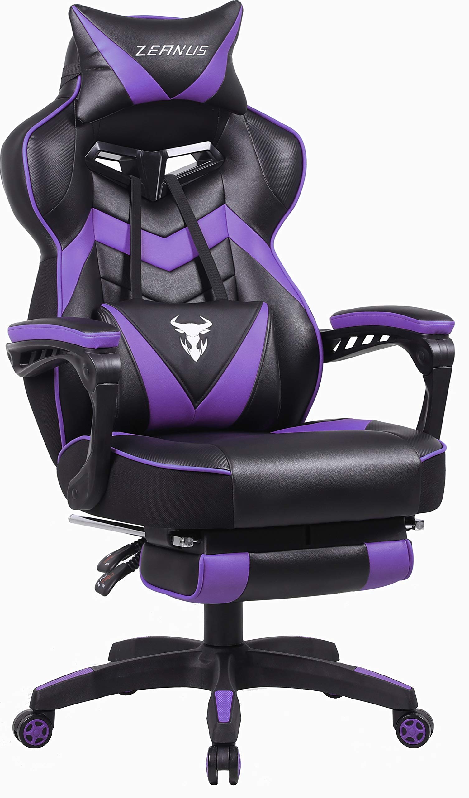 Buy Zeanus Ergonomic Gaming Chair for Adults Purple, Gaming Chair with