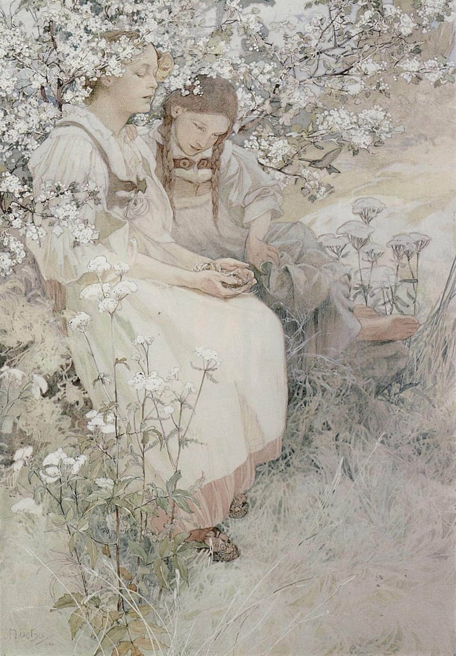 POSTERIIk Famous Animal Posters Vintage Picture the Nature by Alphonse Mucha Modern Wall Decor for Home Decor 60x90cm
