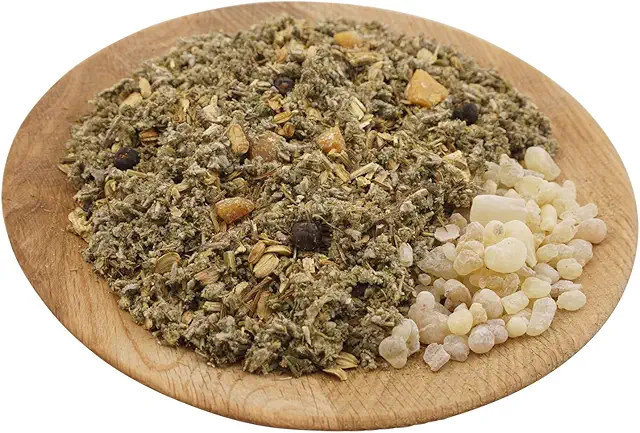 Kräutermischung Reinigung mit Weihrauch Oman Al-Hojari – Räucherwerk 70g