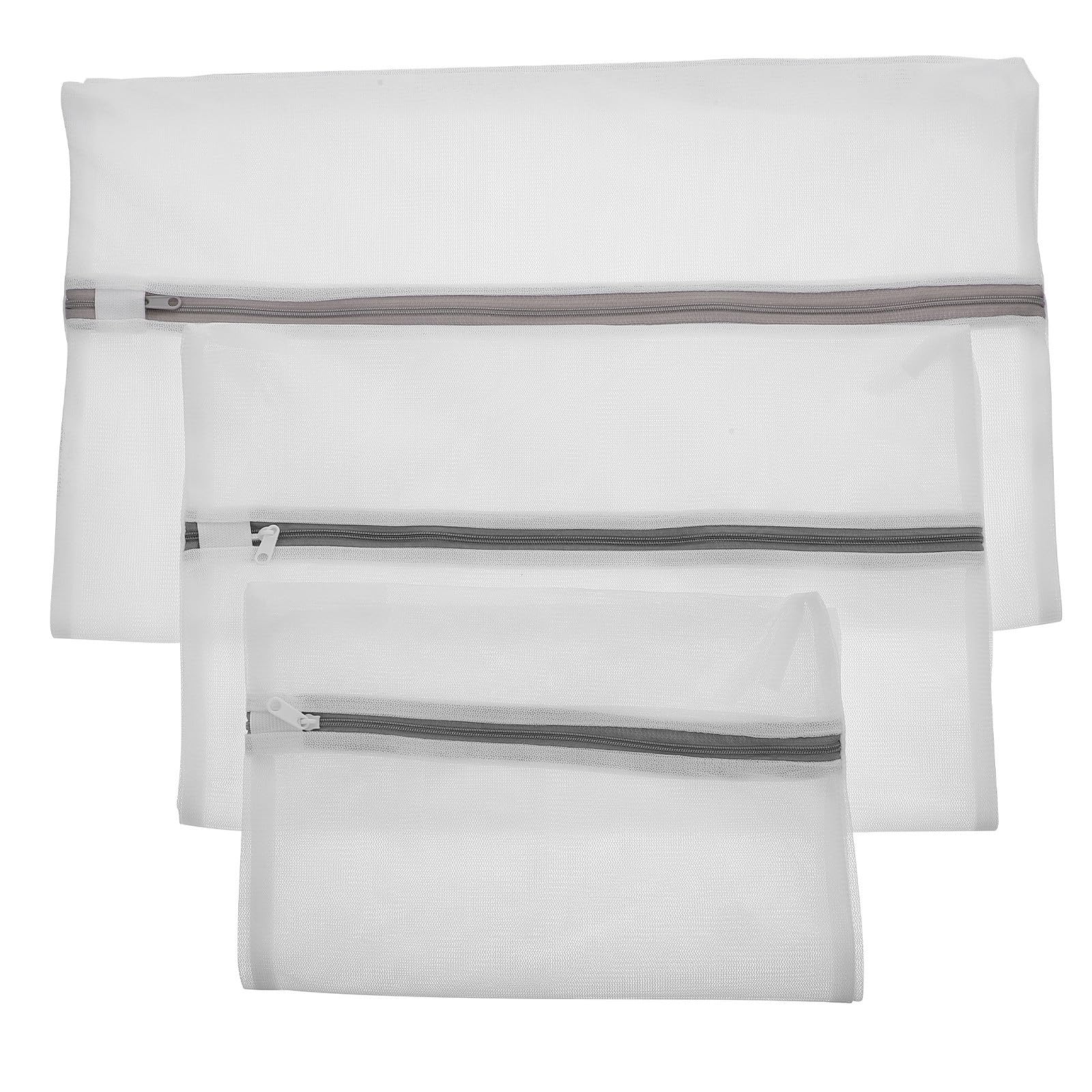 Fundas protectoras para lavado en lavadora: 3 bolsas de poliéster reutilizables de alta calidad