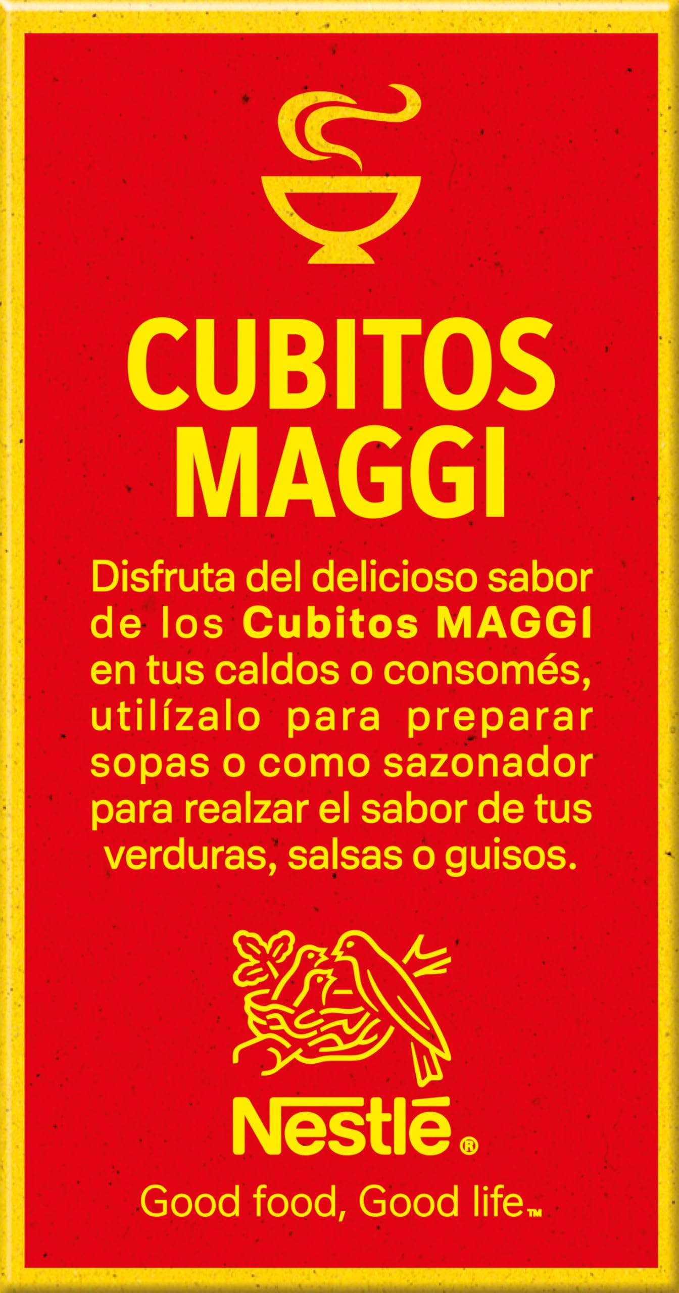 MAGGI Pastillas para Caldo en Cubitos Caldo Deshidratado Pack 10 x 32 cubos