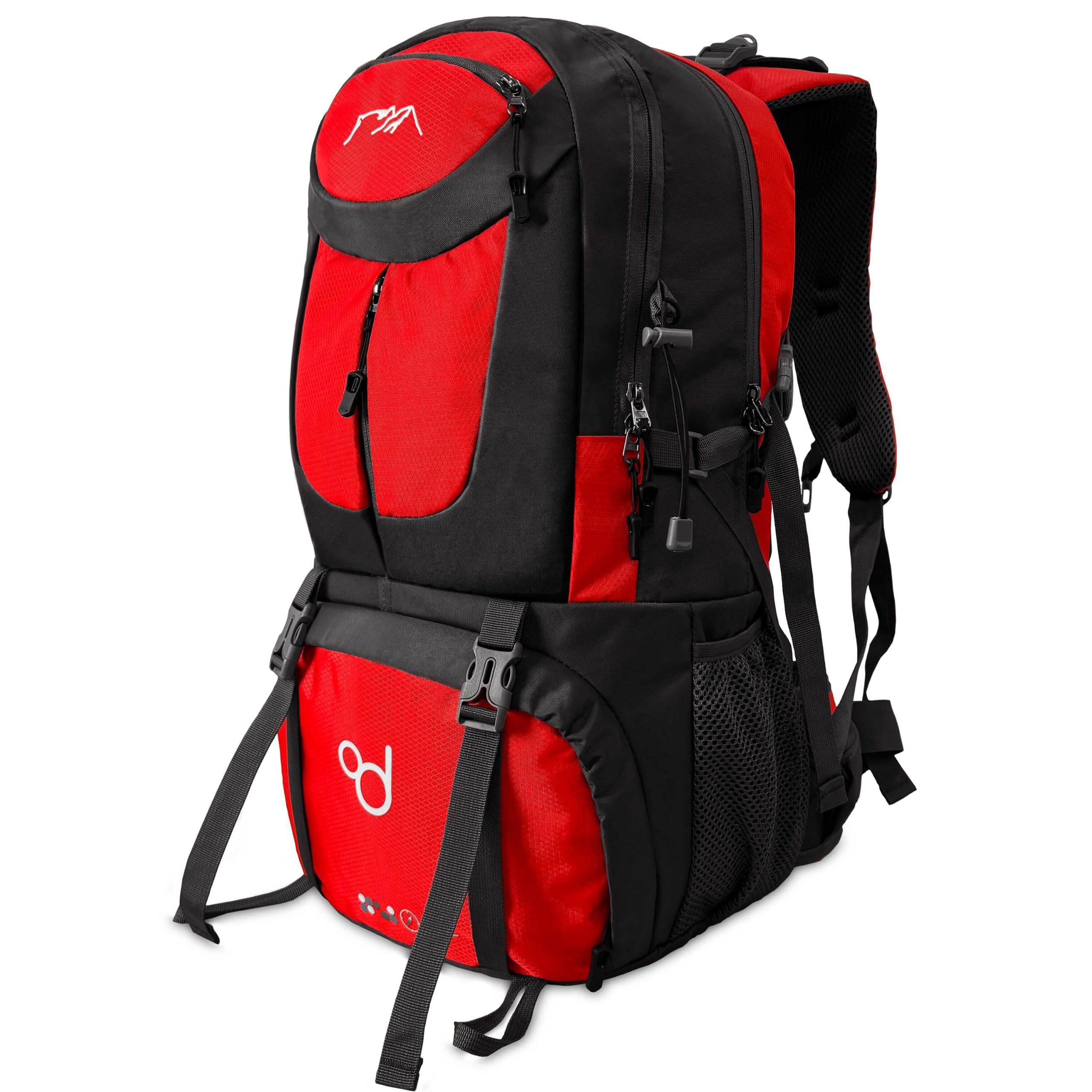 OcioDual Sac à Dos de Randonnée, 50 Litres, Imperméable Et Léger, Plusieurs Poches, Idéal pour les Voyages, La Montagne, le Camping, L'extérieur, pour Femmes Et Hommes