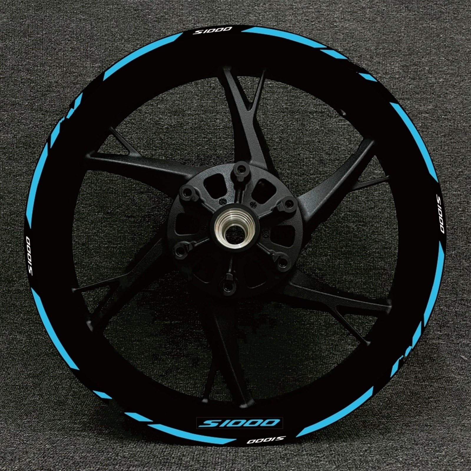 Motorcycle Wheel Sticker Rim Decal Hub Stripe Tape for BMW S1000XR S1000R 1000RR(Color25)