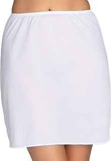 Vanity Fair Women's Anti-Static Nylon Half Slip for Under Dresses (Discontinued Colors)