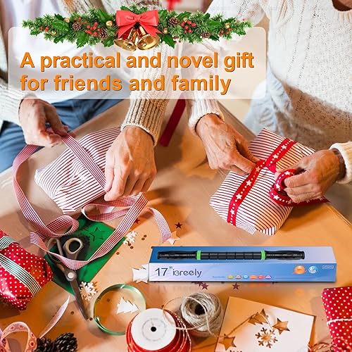 Miniatura 6 de Rodillo muscular de alta calidad, el rodillo de masaje definitivo de 17 pulgadas, recomendado por fisioterapeutas, promueve la recuperación, alivio