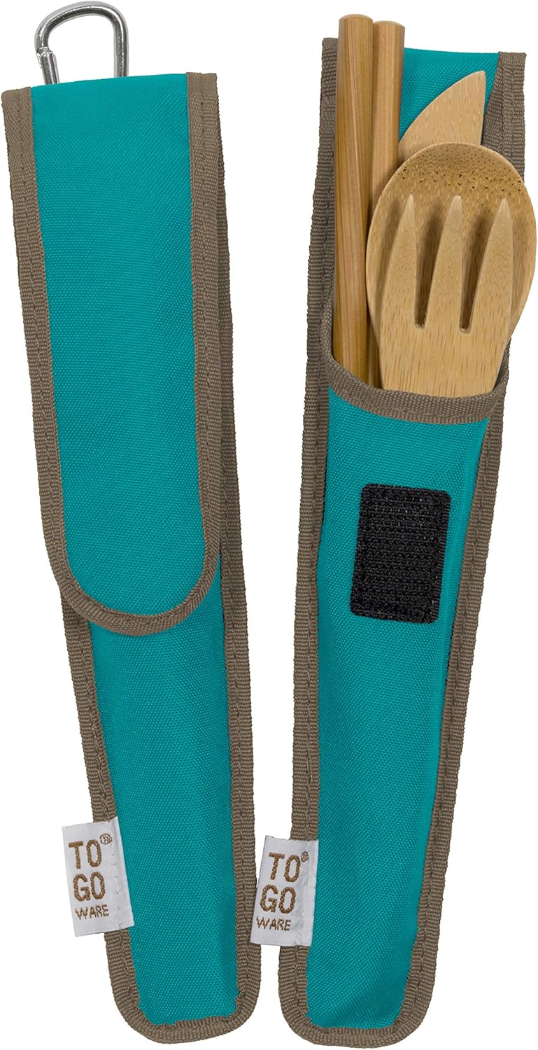Exclusive Discount 90% Price Bamboo Travel Utensils - To-Go Ware Utensil Set with Carrying Case (Agave) Limited Stock Bamboo Travel Utensils - To-Go Ware Utensil Set with Carrying Case (Agave)